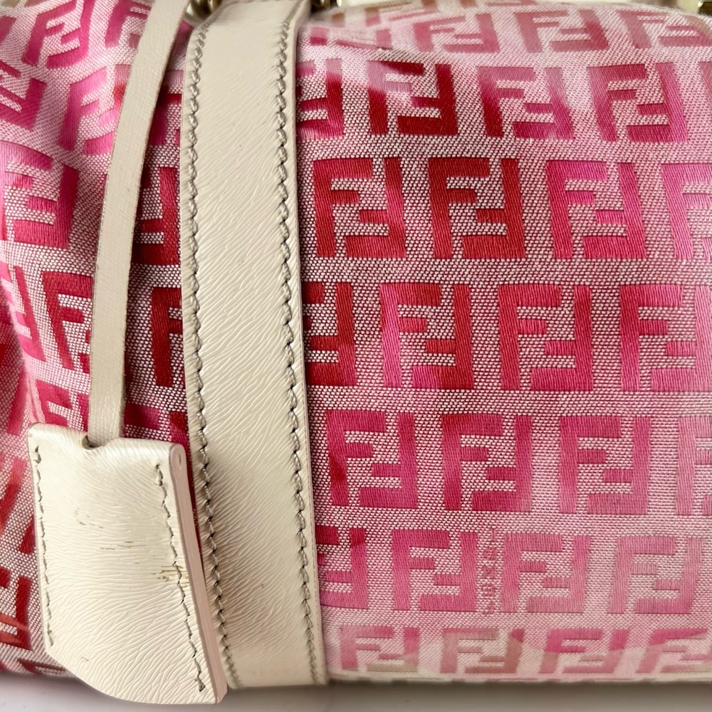 FENDI ROSE CANVAS BAG - Picture 3 of 12